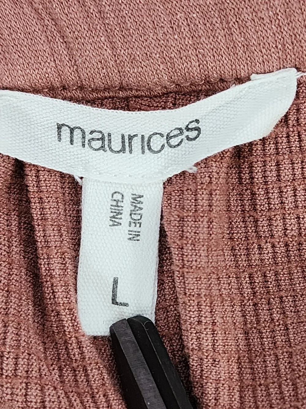 Maurices Mauve-Rose Embroidered Peasant Tunic - Picture 4 of 7